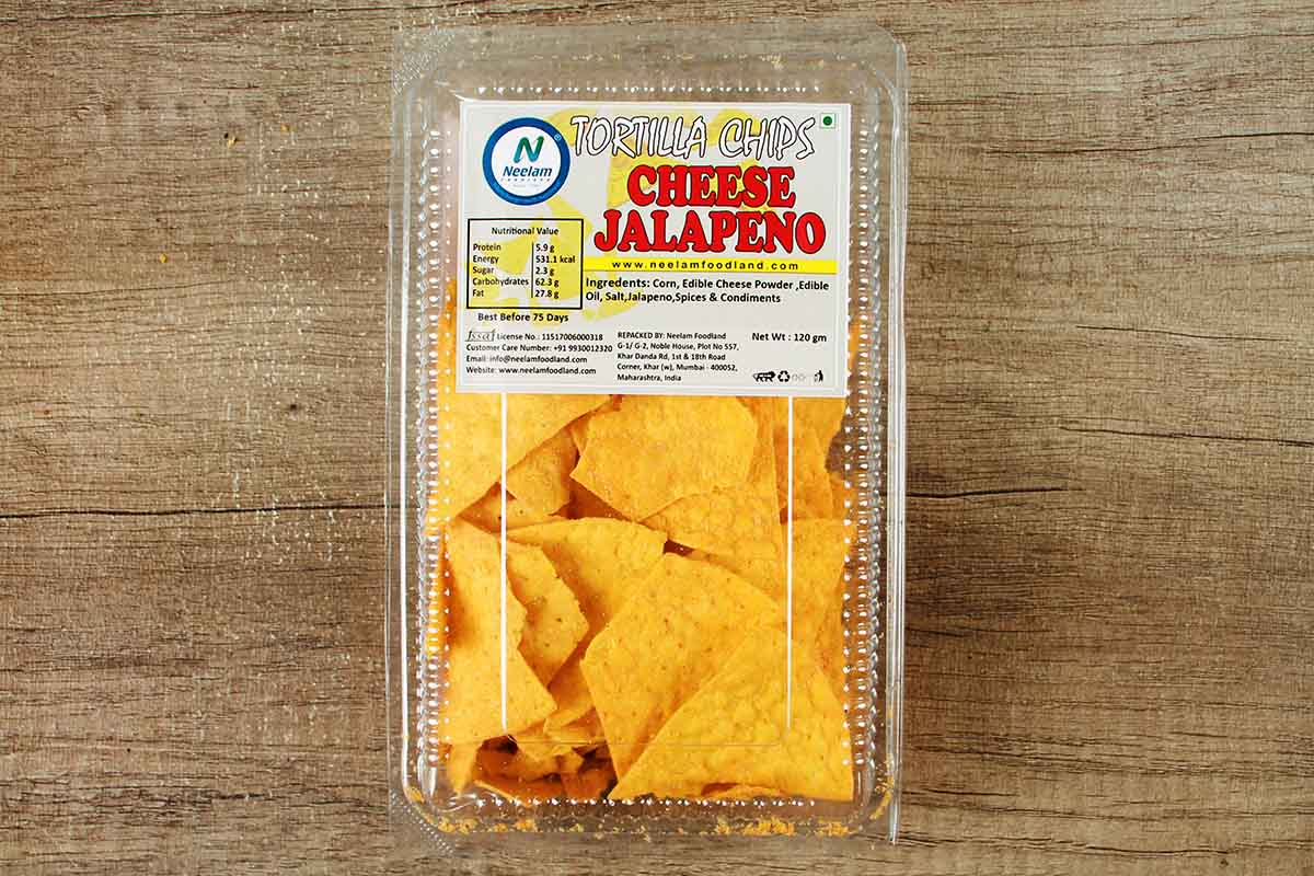 TORTILLA CHIPS QUINOA 120 GM