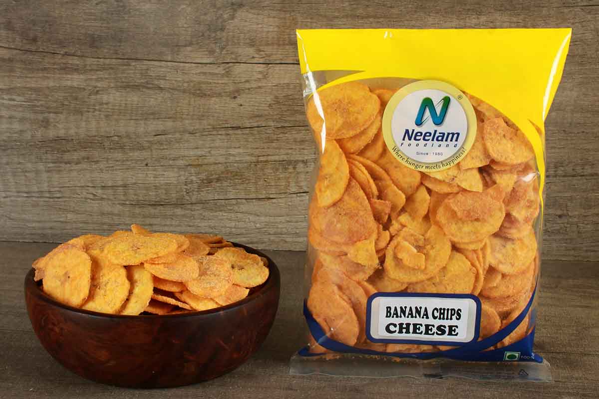 BANANA CHIPS CHEESE 200 GM