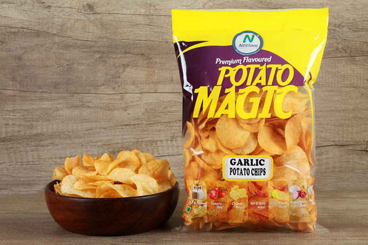 POTATO CHIPS GARLIC 200 GM