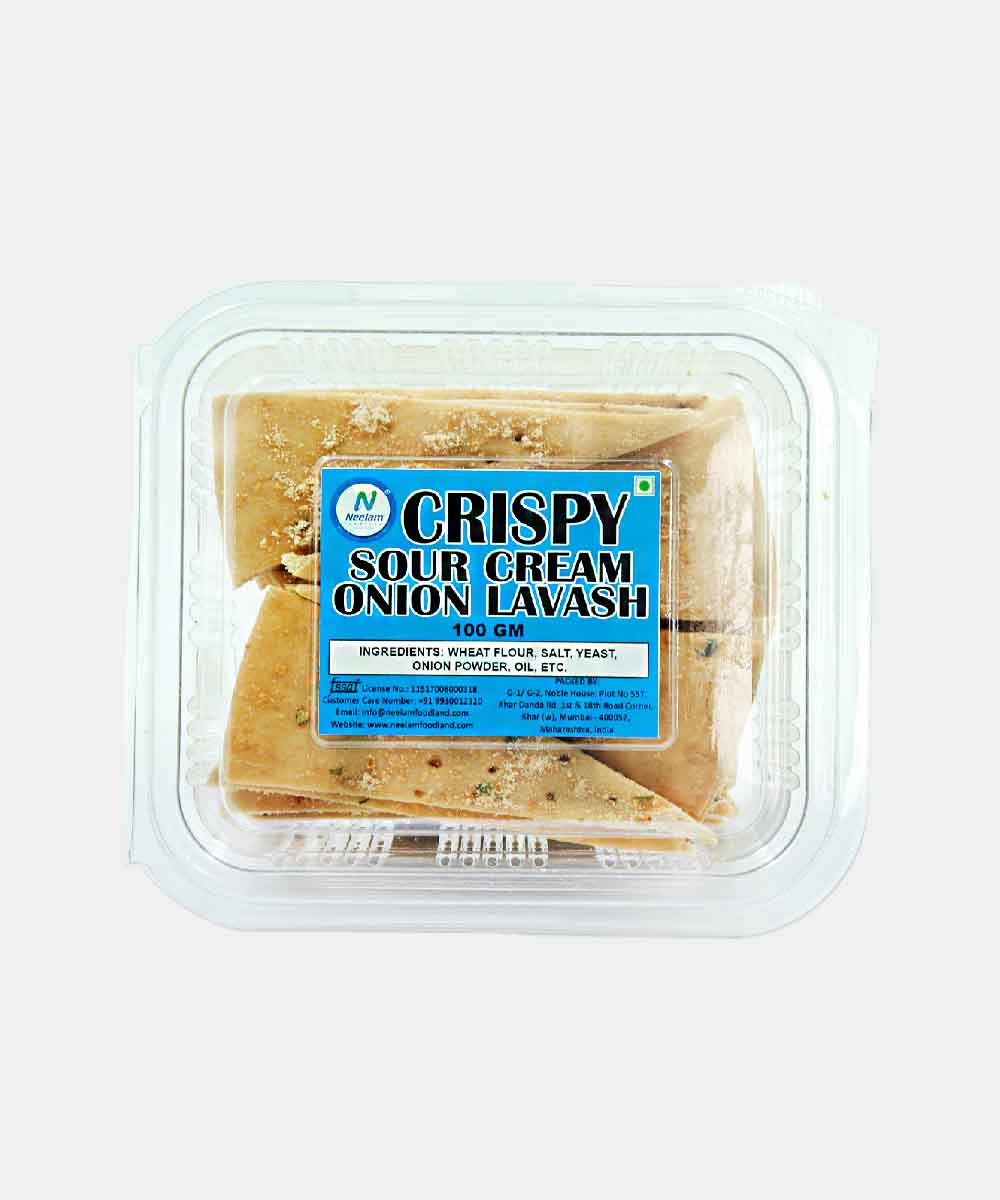 Crispy Sour Cream Onion Lavash 112 Gm