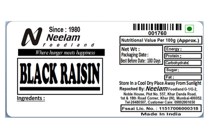 Black Raisin 500 Gm