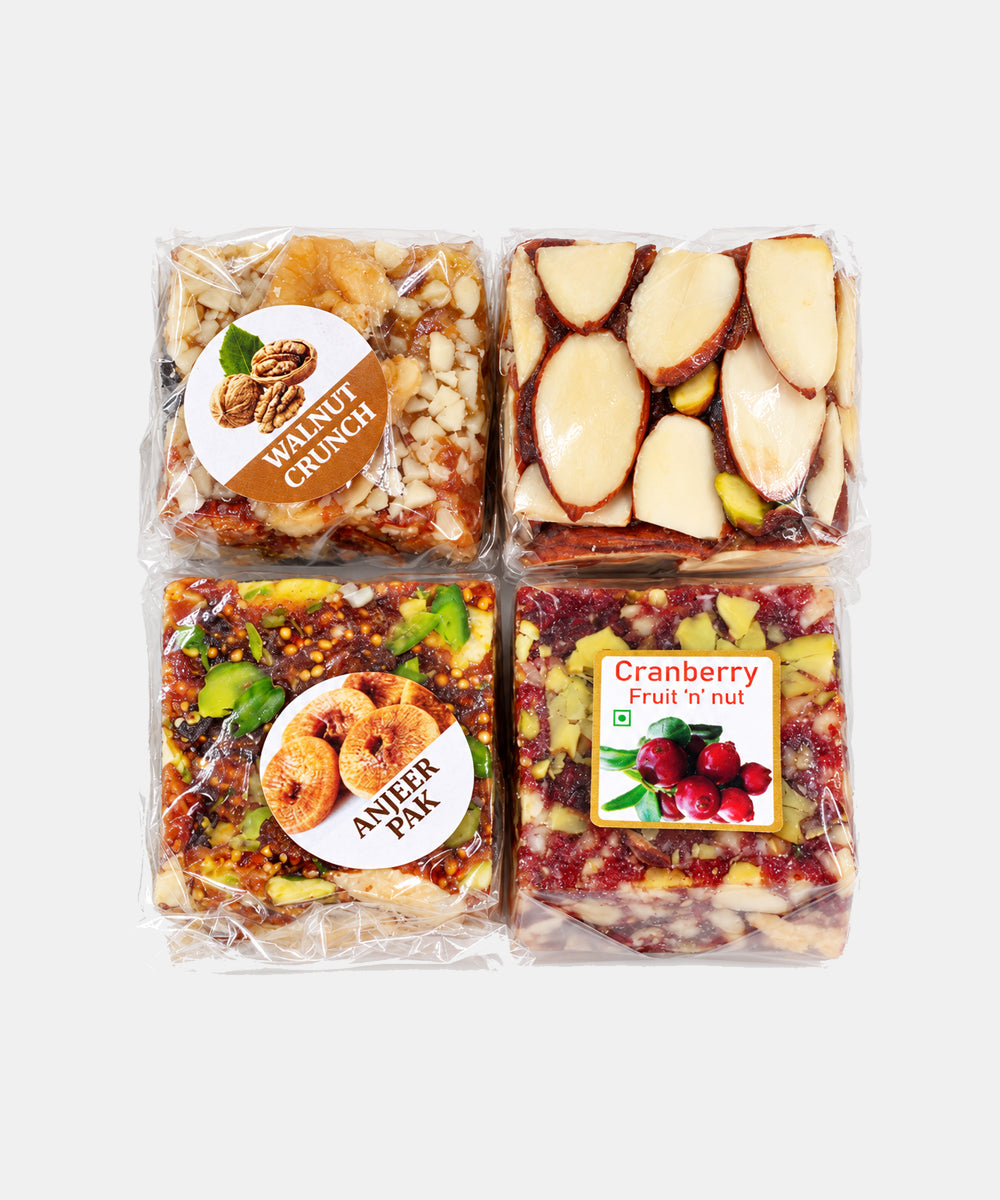 Royal Blue Floral Diwali Sweet Treasures Box 1.200 Kg