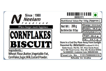 Corn Flakes Biscuits 200 Gm