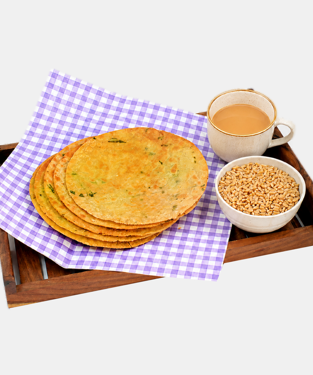 Whole Wheat Palak Paneer Khakhra 250 Gm