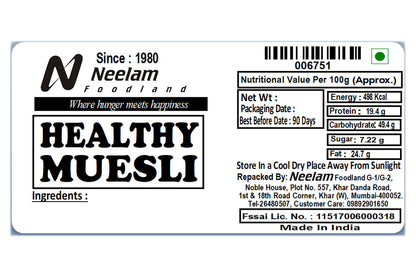 Healthy Muesli 500 Gm
