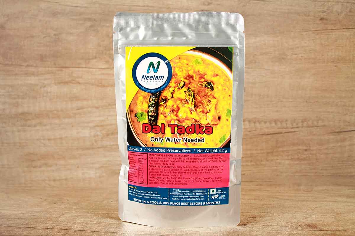 FREEZE DRIED DAL TADKA 62