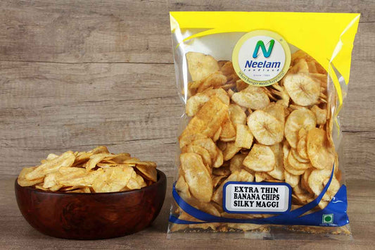 Extra Thin Banana Chips Silky Noodle Masala 200 Gm