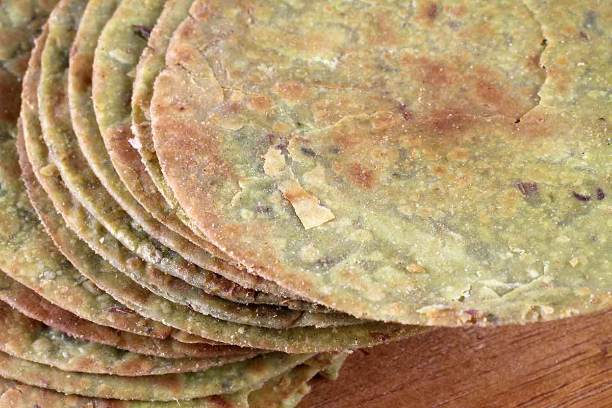 Whole Wheat Palak Khakhra Mini 200 Gm