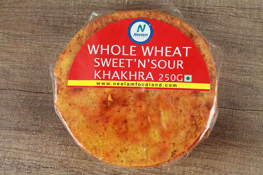 WHOLE WHEAT SWEET N SOUR KHAKHRA 250 GM