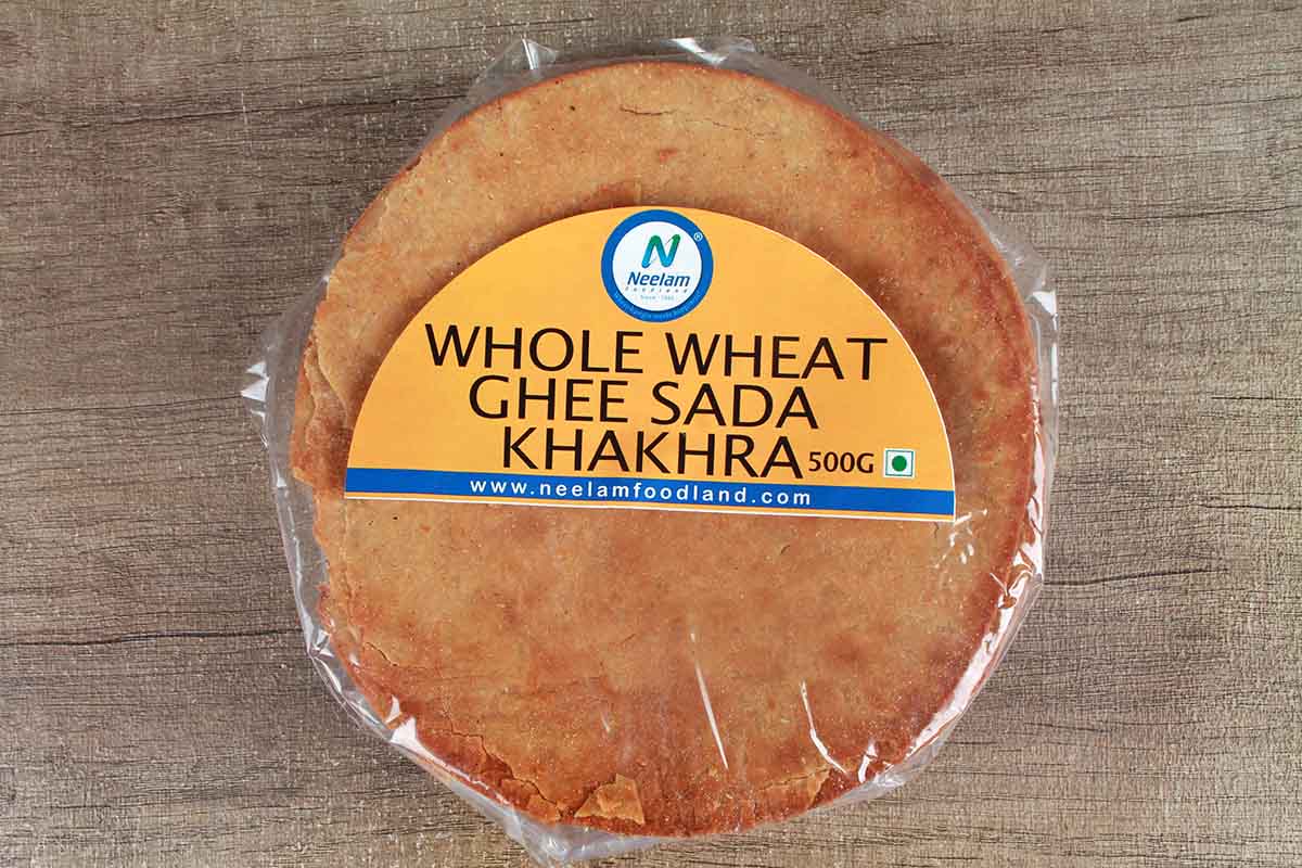 WHOLE WHEAT GHEE SADA KHAKHRA 500 GM