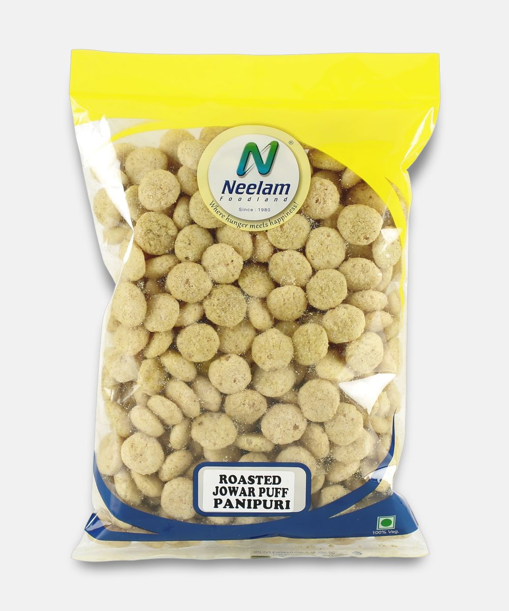 Roasted Jowar Puff Panipuri 200 Gm