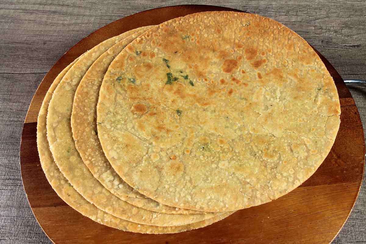 Whole Wheat Palak Paneer Khakhra 250 Gm