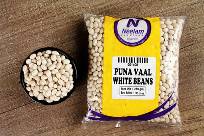 WHITE BEANS/PUNA VAAL 250 GM