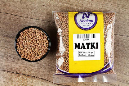 Whole Moth Beans/Matki 250 Gm