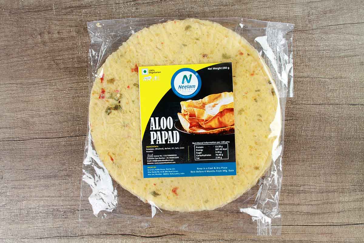 ALOO,POTATO PAPAD