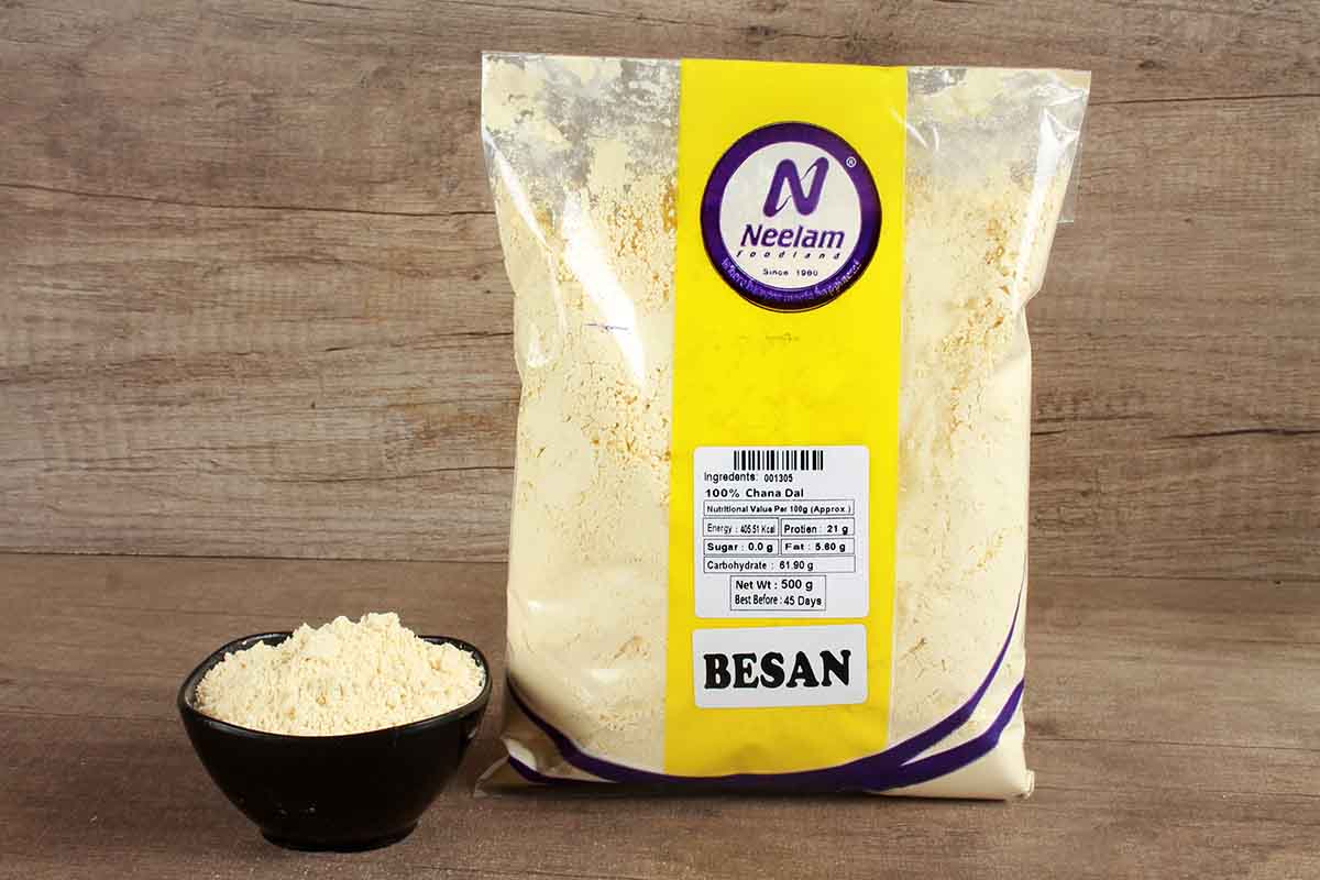 BENGAL GRAM FLOUR/CHANA DAL ATTA/BESAN 500 GM