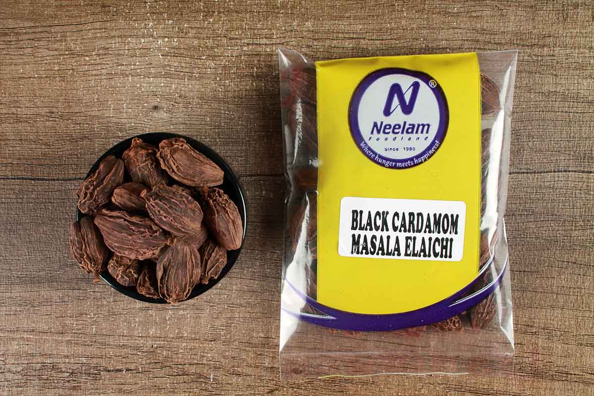Black Cardamom/Masala Elaichi 50 Gm