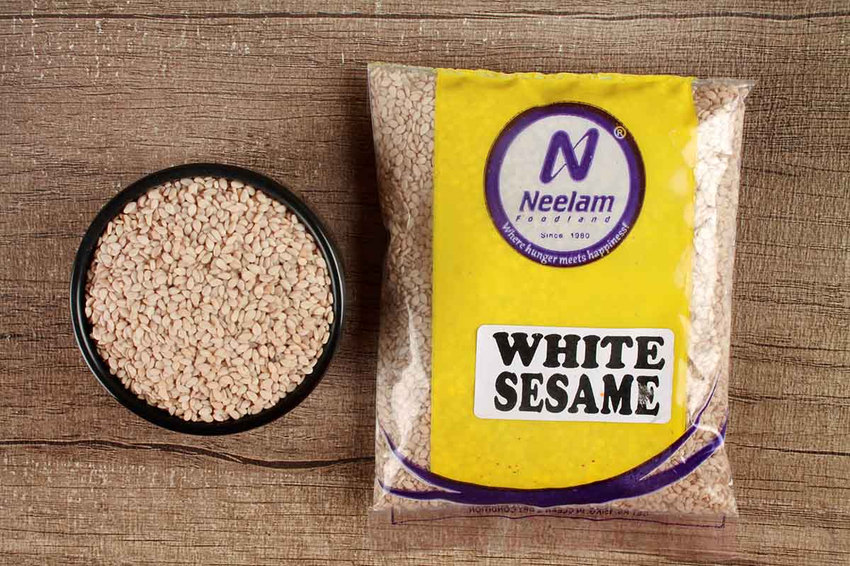 White Sesame Seeds 100 Gm