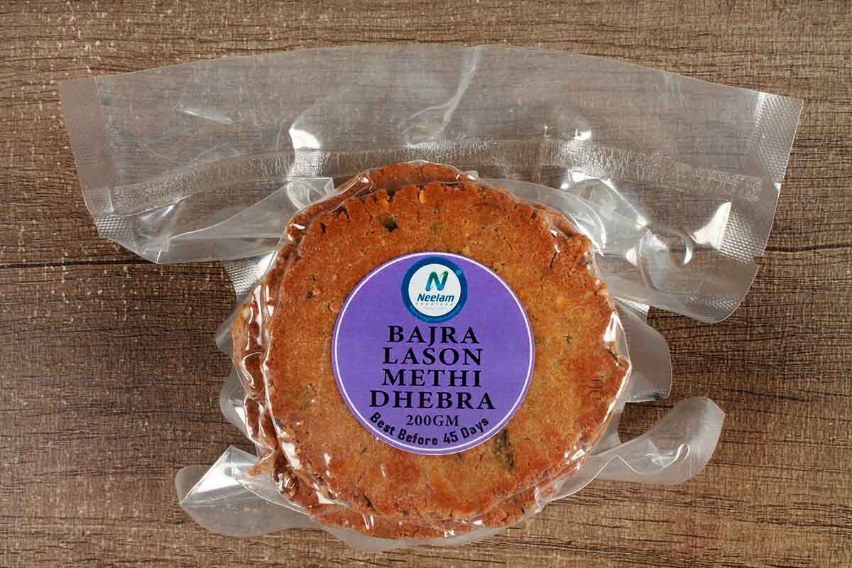 Bajra Lason Methi Dhebra 200 Gm