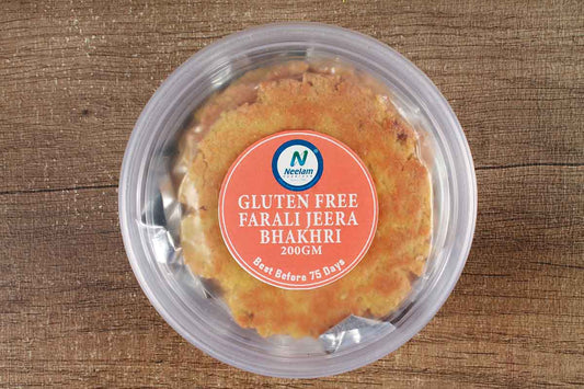 GLUTEN FREE FARALI JEERA BHAKHRI 200 GM