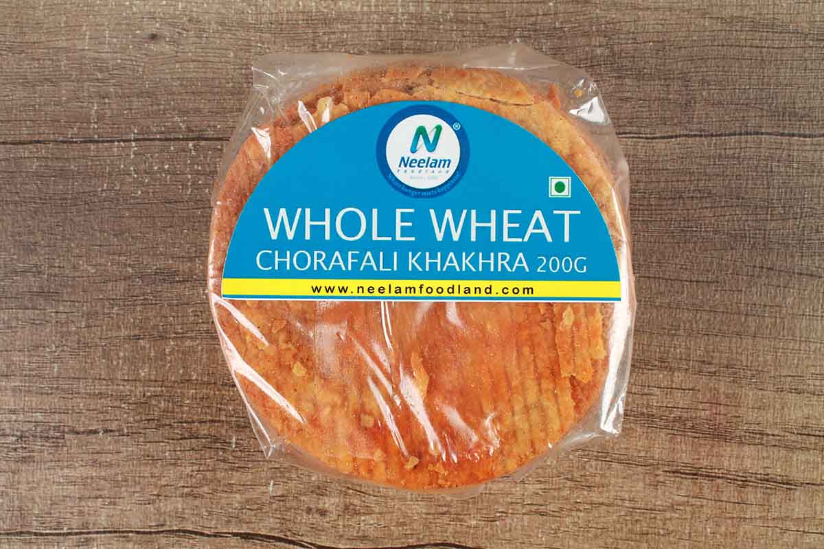 WHOLE WHEAT CHORAFALI KHAKHRA MINI 200 GM