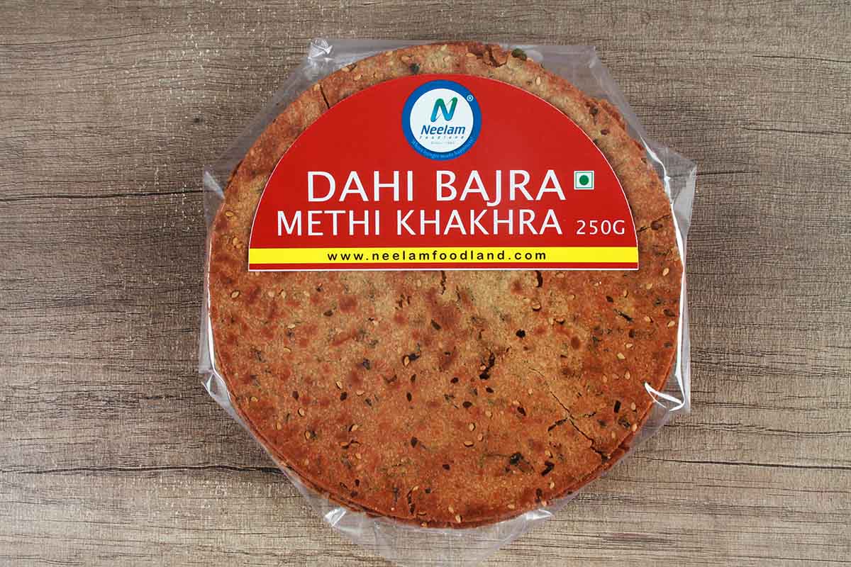 Dahi Bajra Methi Khakhra 250 Gm