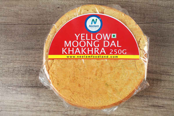 YELLOW MOONG DAL KHAKHRA 250 GM