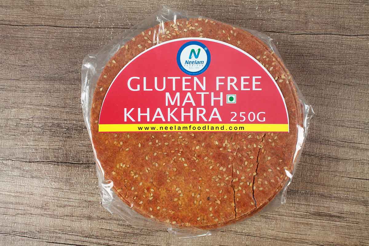 Gluten Free Math Khakhra 250 Gm