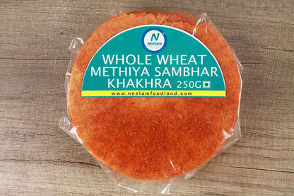 Whole Wheat Methiya Sambhar Khakhra 250 Gm