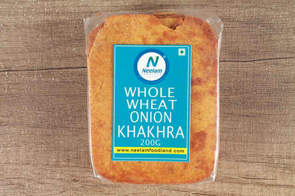 WHOLE WHEAT ONION KHAKHRA MOBILE 200 GM