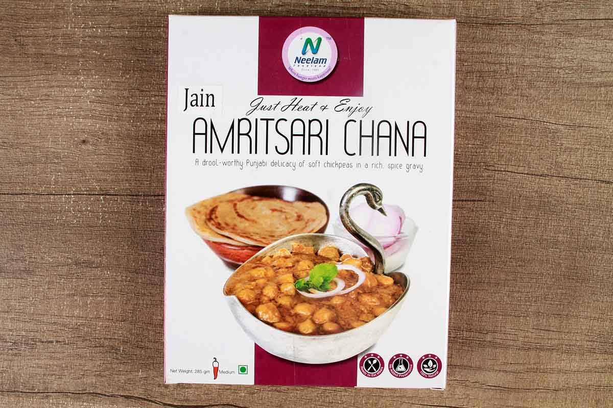 Neelam Jain Amritsari Chana Masala Heat & Eat  285 Gm