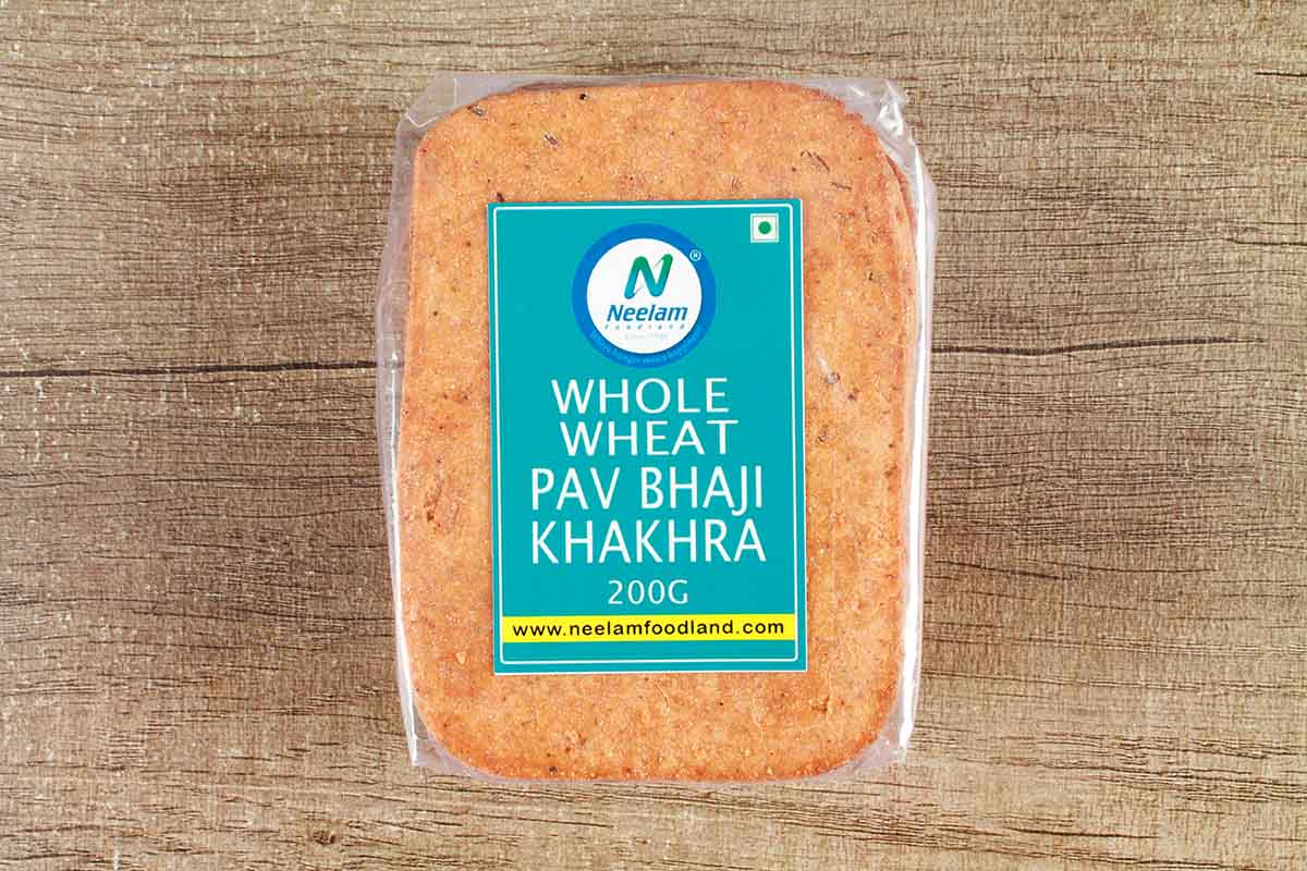 Whole Wheat Pav Bhaji Khakhra Mobile 200 Gm