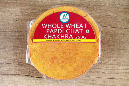 Whole Wheat Papdi Chat Khakhra 250 Gm