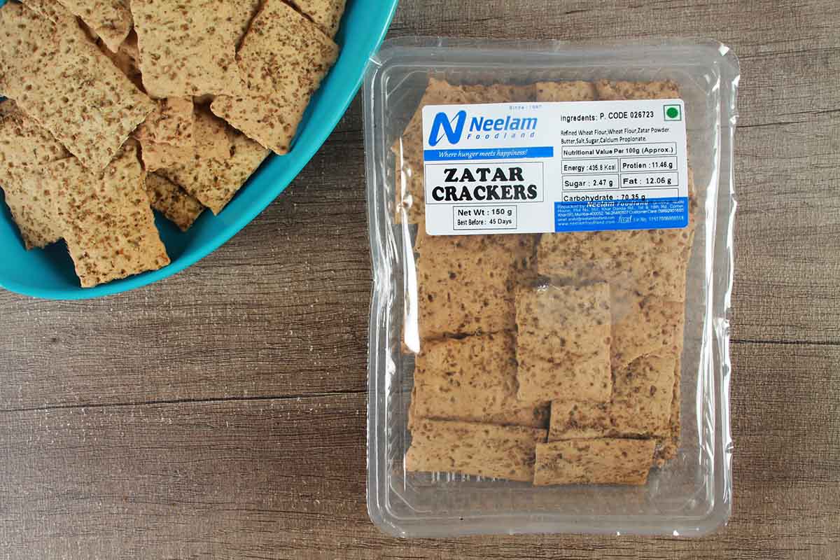 Zaatar Crackers 150 Gm
