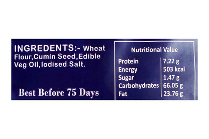 Roasted Tawadi Sada Jeera Khakhra 200 Gm