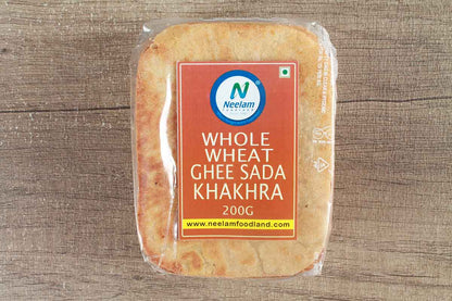 Whole Wheat Ghee Sada Khakhra Mobile 200 Gm