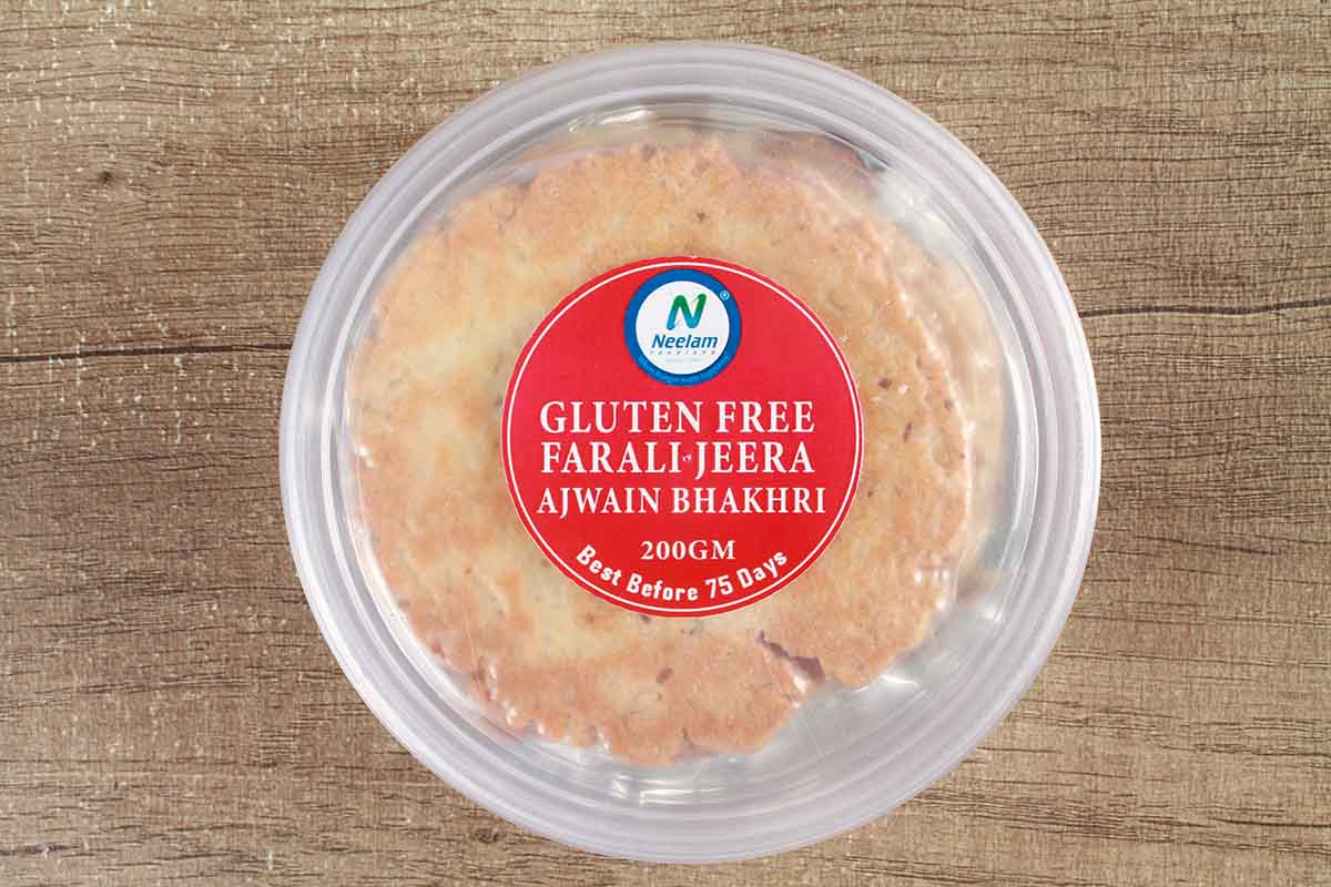 Gluten Free Farali Jeera Ajwain Bhakri 200 Gm
