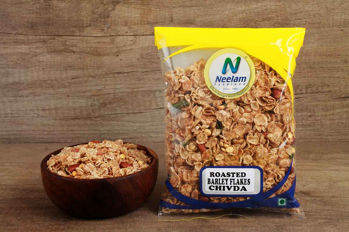 Roasted Barley Flakes Chivda 200 Gm