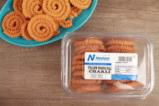 Yellow Moong Dal Chakli 250 Gm