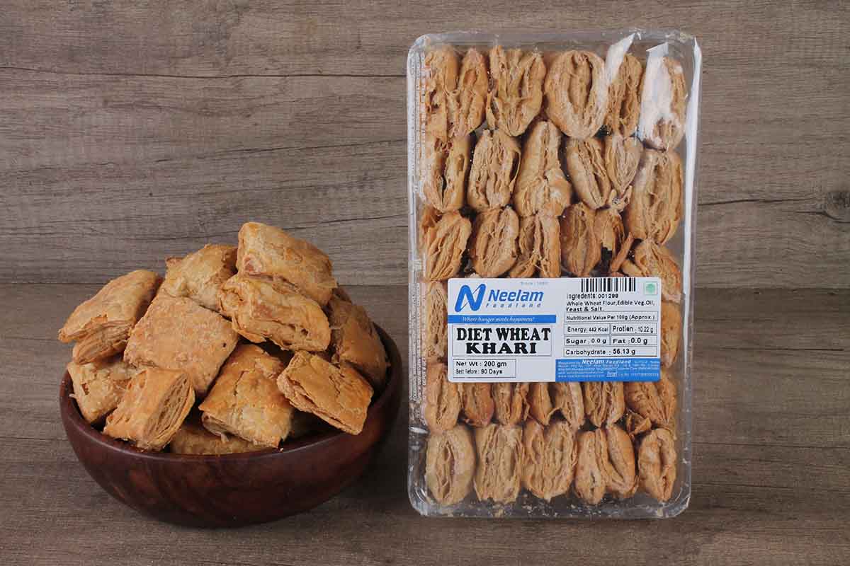 DIET WHEAT KHARI BISCUITS