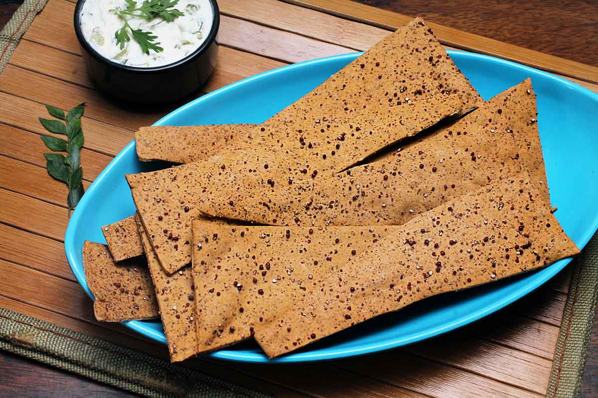 Whole Wheat Nachani Lavash 200 Gm
