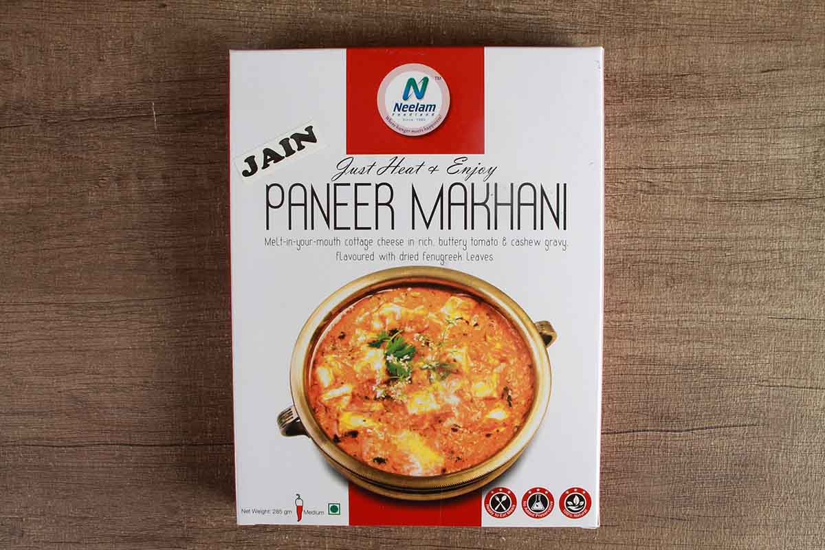 Neelam Jain Paneer Makhani Heat & Eat 285 Gm