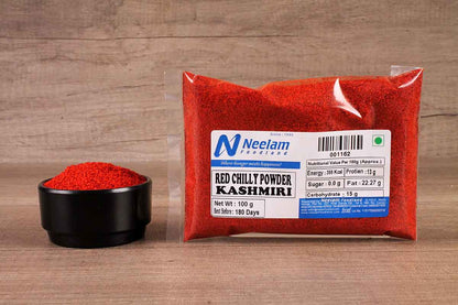 Kashmiri Red Chilli/Mirch Powder 100 Gm