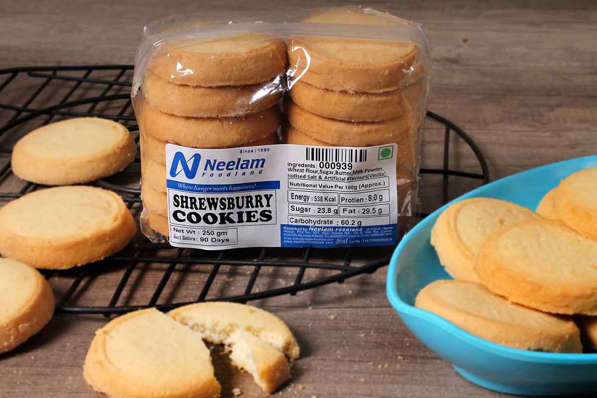 Shrewsburry Cookies 250 Gm