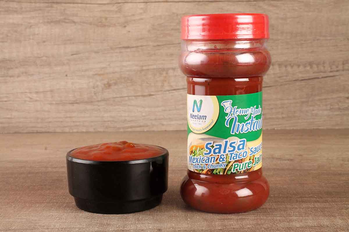 Sizzling Mexican & Taco Jain Salsa Sauce 200 Gm