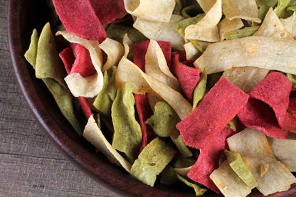 Less Oil Mix Chips Beetroot Spinach Pumpkin 200 Gm