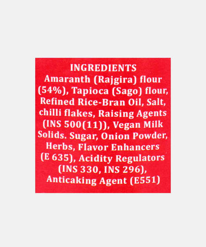 Amaranth Sour Cream Crisps 90 Gm