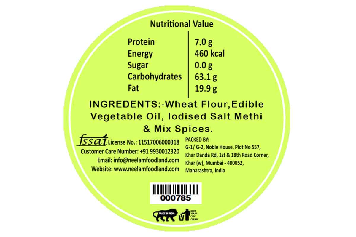 METHI BHAKHRI 200 GM