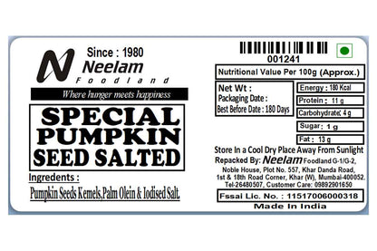 Salted Pumpkin Seeds 90 Gm