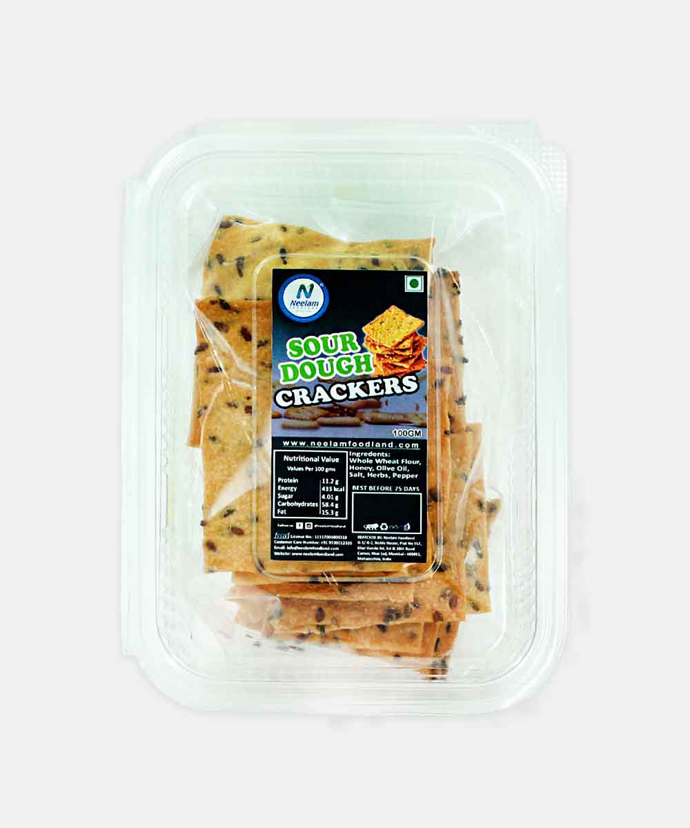Sour Dough Crackers 100 Gm